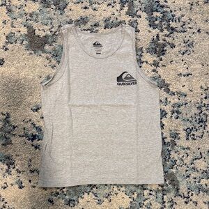 Quiksilver Light Gray Men's Tank Top